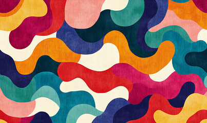 Tile or carpet pattern background with decorative, symmetrical elements. Ideal for wallpaper, textiles, or digital design projects.