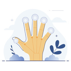 flat-design--arthritis-illustration-isolated-on-wh.eps