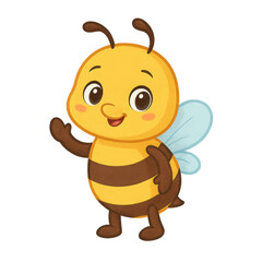 Cute Cartoon Bee