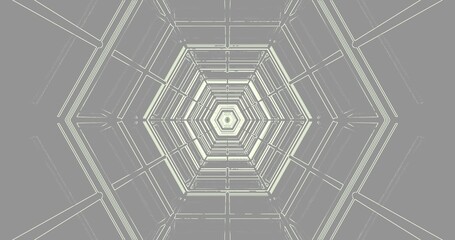 Exploring geometric patterns in a modern architectural space