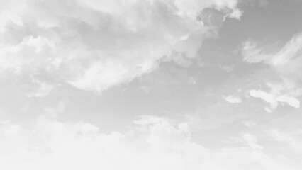 A grey sky with clouds