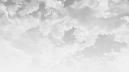 A grey sky with clouds