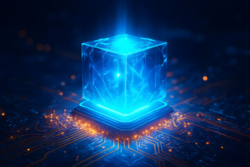 abstract blue background