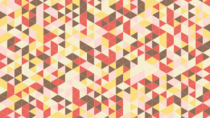 010 Brown_Yellow_Red geometric low poly background