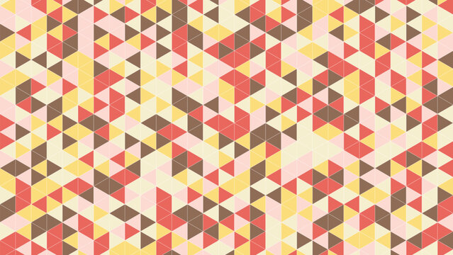 010 Brown_Yellow_Red geometric low poly background
