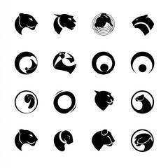 Panther logo designs