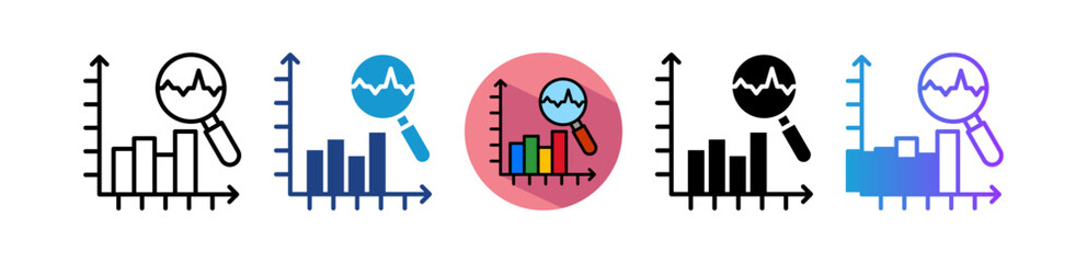 Demand Forecast multiple icon