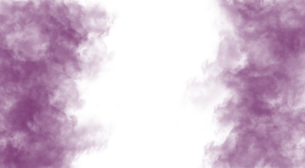 Abstract purple smoke wisps against a black background