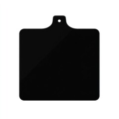 Black square cutting board