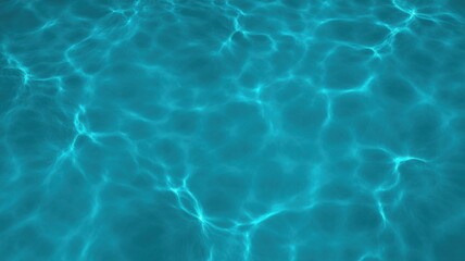 Sunlight reflecting on the surface of clear blue water. blue water surface
