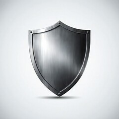 shield on a white background