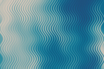 Wavy blue gradient with smooth lines creating a calming and abstract background, perfect for adding a touch of elegance to designs