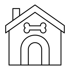 house outline icon