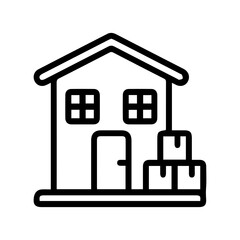 Moving House with Boxes