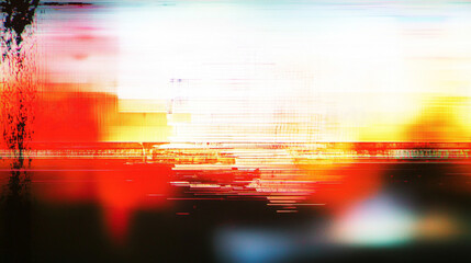 Retro VHS glitch noise background with TV interference static and signal distortion symbolizing nostalgia error disruption analog video rewind and vintage aesthetics.