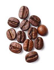 Roasted coffee beans