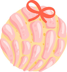 Cute Concha Illustration