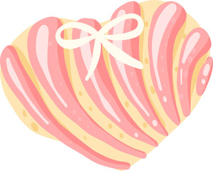 Cute Concha Illustration