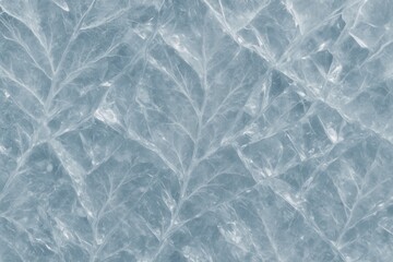 Obraz premium Crystal clear ice pattern macro frosted shards and facets seamless winter background