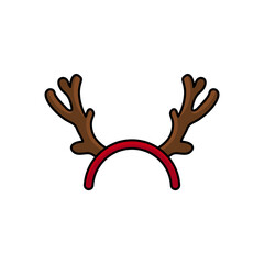 Christmas deer antler-themed women's hair accessories