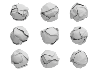 Discover fresh ideas and overcome creative blocks with these crumpled paper balls symbolizing innovation, brainstorming, and the journey to a brilliant solution.