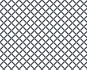 Fototapeta premium A view of a slanted grid pattern, as a background.