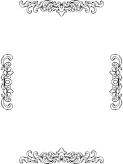 decorative frame for text