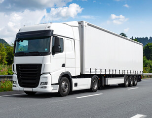 TRUCK  logistics　MOCK UP トラック