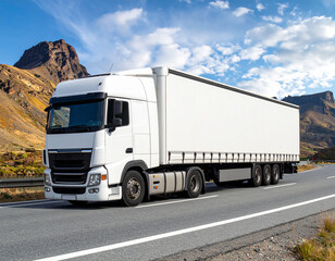 TRUCK  logistics　MOCK UP トラック