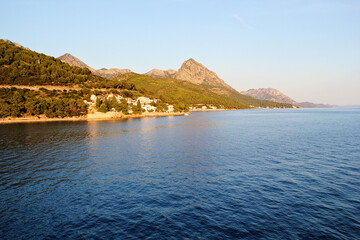 Makarska Riviera Landscape on the Croatian Coast