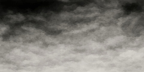 Naklejka premium Dramatic dark storm clouds fill the vast sky, promising rain and a cloudy day