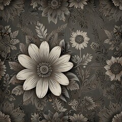 vintage floral background