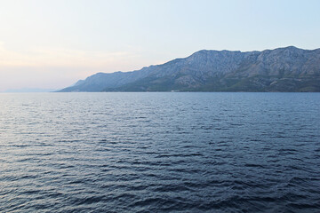 Croatian and Dalmatian Coast and Makarska Riviera Landscape, Croatia