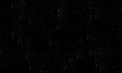 Dark Grungy Texture Overlay: A High-Resolution Black Background with Subtle White Dust and Grainy Noise Effect


