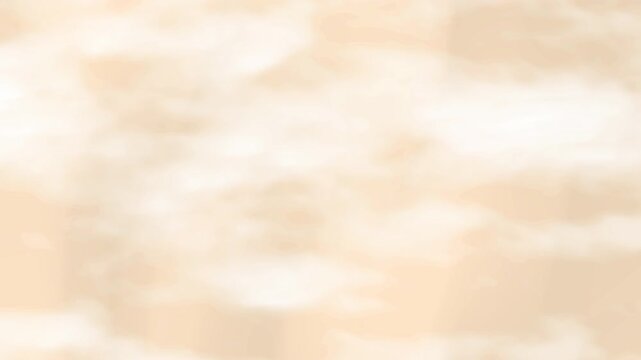 Soft Bisque Cloud Motion Background Animation