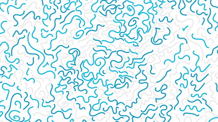 A fun colorful seamless pattern featuring line doodles. Funky confetti background. This creative, minimalist art background is perfect for children. 