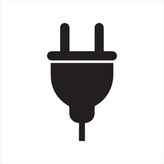 electrical plug icon vector illustration