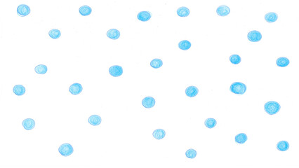 雨t126-0,Hand drawn blue water drop pattern on white background