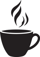 Classic tea coffee cup vector design for digital creative artwork