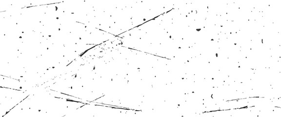 Speckled gritty background. Grain dot texture with noise. Abstract grunge monochrome wallpaper. Black spots on white background. Vector illustration.