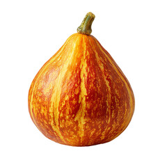 Orange & red striped gourd