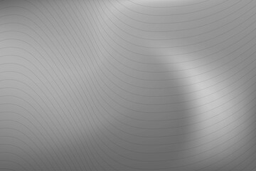 Elegant abstract silver gradient background with soft metallic waves and smooth curved light reflections, perfect for modern design, luxury branding, and digital presentations.