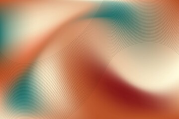 Modern abstract gradient background with teal and orange tones blending smoothly in soft curved waves, ideal for digital design, branding, and artistic creative backdrops.