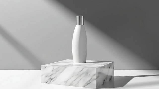 cosmetic bottle mockup futuristic Videos