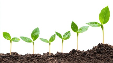 Seedling growth stages