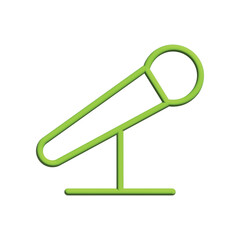 Mic icon design template