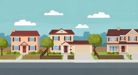 Fun and colorful isometric clipart town map, suitable for branding, posters, and creative vector backgrounds.