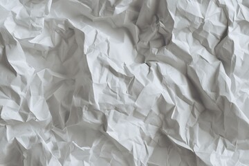 Obraz premium Vintage White Paper Wrinkle Background