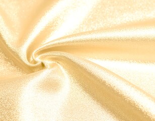 Soft, light beige fabric folds