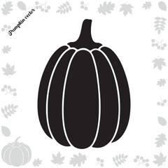 vector illustration of a pumpkin